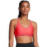 Dámska tréningová športová podprsenka UNDER ARMOUR UA Crossback Low Bra-RED · záber 3