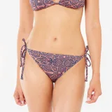 ROXY Roxy Tie Side Tribal dámsky spodný diel plaviek oranžový S · záber 1