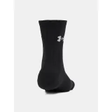 Ponožky UNDER ARMOUR 3 PACK-UA Performance Cotton Crw-BLK · záber 4