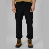 Casual cargo kalhoty pánské - černé · záber 2