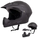 Downhill prilba W-TEC Campanero Matt Black - Veľkosť: 58-61, L · záber 1