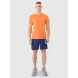 Pánské tréninkové tričko s krátkým rukávem 4F TSHIRT FNK M1343-70S-ORANGE · záber 4