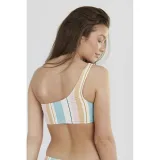 Dámské plavky horní díl FUNDANGO Madison One Shoulder Top-410-ice blue · záber 3