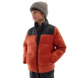 Chlapecká bunda 4F JUNIOR DOWN JACKET-JWAW24TDJAM461-61S-DARK RED · záber 1