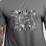 Pánske tričko Iron Aesthetics Tactical, sivé · záber 2