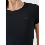 Dámske tréningové tričko s krátkym rukávom 4F TSHIRT FNK F1846-20S-DEEP BLACK · záber 4