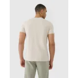 Pánské tričko s krátkým rukávem 4F TSHIRT M2004-12S-CREME · záber 3