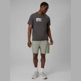 T-shirt regular s potlačou pánsky - sivý · záber 10