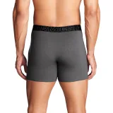 Pánske boxerky UNDER ARMOUR 3 PACK-UA PERFORMANCE COTTON - SOLID 6 inch-GRY · záber 3