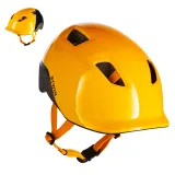 BTWIN Detská prilba na bicykel 500 žltá S (53-56 cm) · záber 1