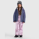 Dívčí snowboardová bunda membrána 8000 - tmavě modrá · záber 2