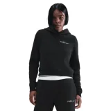 Dámska mikina s kapucňou NIKE W NSW PHNX FLC SHRUNKEN HOODIE BLACK · záber 1