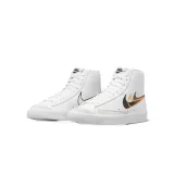 Pánská vycházková obuv NIKE Blazer Mid 77 white bright mandarin medium ash black · záber 4