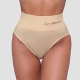 Бикини с висока талия 2Pack Nude- GymBeam - Размер: XXL | Цвят: béžová | Тегло: 0,12 g · záber 1