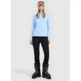Dámské lyžařské softshellové kalhoty 4F TROUSERS FNK F0945-WAW25TFTRF0945-20S-DEEP BLACK · záber 2