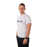 Pánske turistické tričko s krátkym rukávom NORTHFINDER NAZAREN-529creamwhite · záber 2