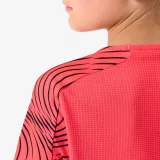 KIPSTA Detský futbalový dres CLUB Wavy ružovo-čierny 10-11 r (141-150 cm) · záber 2