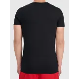 Pánské tričko s krátkým rukávem 4F TSHIRT M3340-20S-DEEP BLACK · záber 4
