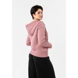 Dámska mikina so zipsom VOLCANO B-ALEXA-PINK · záber 3