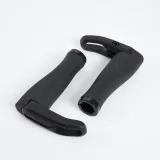 DECATHLON Cyklistické gripy s rohmi bez · záber 1