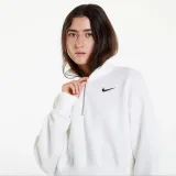 Dámska mikina s 1 2 zipsom NIKE W NSW PHNX FLC QZ CROP SAIL BLACK · záber 4