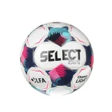 Futbalová lopta SELECT FB Brillant Super TB SK Chance Liga 2026/27 5 bielo-ružová · záber 1