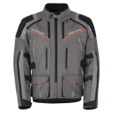Touringová moto bunda W-TEC Smackton Farba čierno-šedo-oranžová, · záber 2