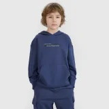 Chlapecká mikina s kapucí 4F JUNIOR SWEATSHIRT-JWSS25TSWSM1511-22S-GREY · záber 1