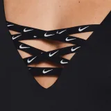 Dámské plavecké jednodílné plavky NIKE SWIM SNEAKERKINI 2.0 BLACK-BLACK · záber 4