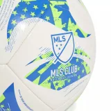 Futbalová lopta ADIDAS MLS CLB WHITE GREEN GLOBLU · záber 6