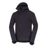 Pánská turistická softshellová bunda NORTHFINDER BRIO-269black · záber 4