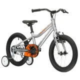 Kross Racer 4.0 16" - model 2024 strieborná - 10" (100-125 cm) · záber 2
