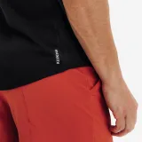 KUIKMA Pánske tenisové tričko TTS Soft čierne M · záber 2