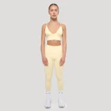 GymBeam Dámské Legíny Luma Butter Yellow - Velikost: M | Barva: Žltá | Hmotnost: 0,225 kg | Balení: 80 · záber 5