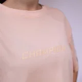 Champion Dámské tričko Cropped Peach - Velikost: S | Barva: Oranžová | Hmotnost: 0,108 kg · záber 2