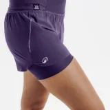 KUIKMA Dámske šortky na tenis TSH Light Hip Ball fialové L · záber 2