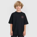 Chlapecké oversize tričko s potiskem - černé · záber 1