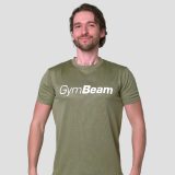 GymBeam Mesh T-Shirt Essence Green - Velikost: S | Barva: Zelená | Hmotnost: 0,1483 kg | Balení: 80 · záber 1