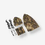 SOLOGNAC Odolný hamak Bushcraft pre 1 osobu s maskovacím motívom Furtiv bez · záber 2