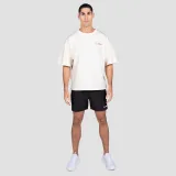 GymBeam GymRat T-shirt Cream - Veličina: S | Boja: Krem | Težina: 0,2679 g | Pakiranje: 37 · záber 4