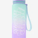 PHOENIX Fľaša Motivation 500 ml na fitness zeleno-fialová bez · záber 2