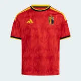 ADIDAS ADIDAS Belgicko 2026 detský domáci futbalový dres červený 10 rokov · záber 1