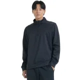 Pánská zateplená tréninková mikina s 1 2 zipem UNDER ARMOUR UA Armour Fleece 1 4 Zip-BLK · záber 2