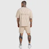 Pánska súprava Iron Aesthetics X Washed, béžová · záber 2