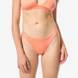 DECATHLON Spodný diel plaviek Naïs typu string koralovočervený M-L · záber 1