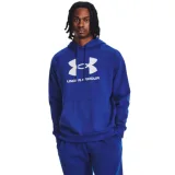 Pánská zateplená mikina s kapucí UNDER ARMOUR UA Rival Fleece Logo HD-BLU · záber 1