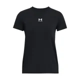 Dámské tričko s krátkým rukávem UNDER ARMOUR UA Rival Core SS-BLK · záber 3