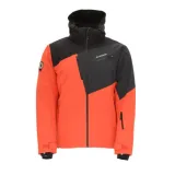 Pánská lyžařská bunda s kapucí BLIZZARD Ski Jacket Leogang, red black · záber 1