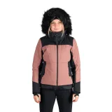 Dámská lyžařská bunda NORTHFINDER TAYLER-521roseblack · záber 3