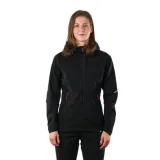 Dámska turistická softshellová bunda s kapucňou NORTHFINDER DESTINEY-269black · záber 1
